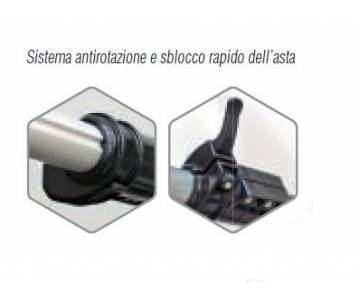 Abbacchiatore a batteria Zanon Albatros 33 volt - asta telescopica 210/340 cm Abbacchiatori