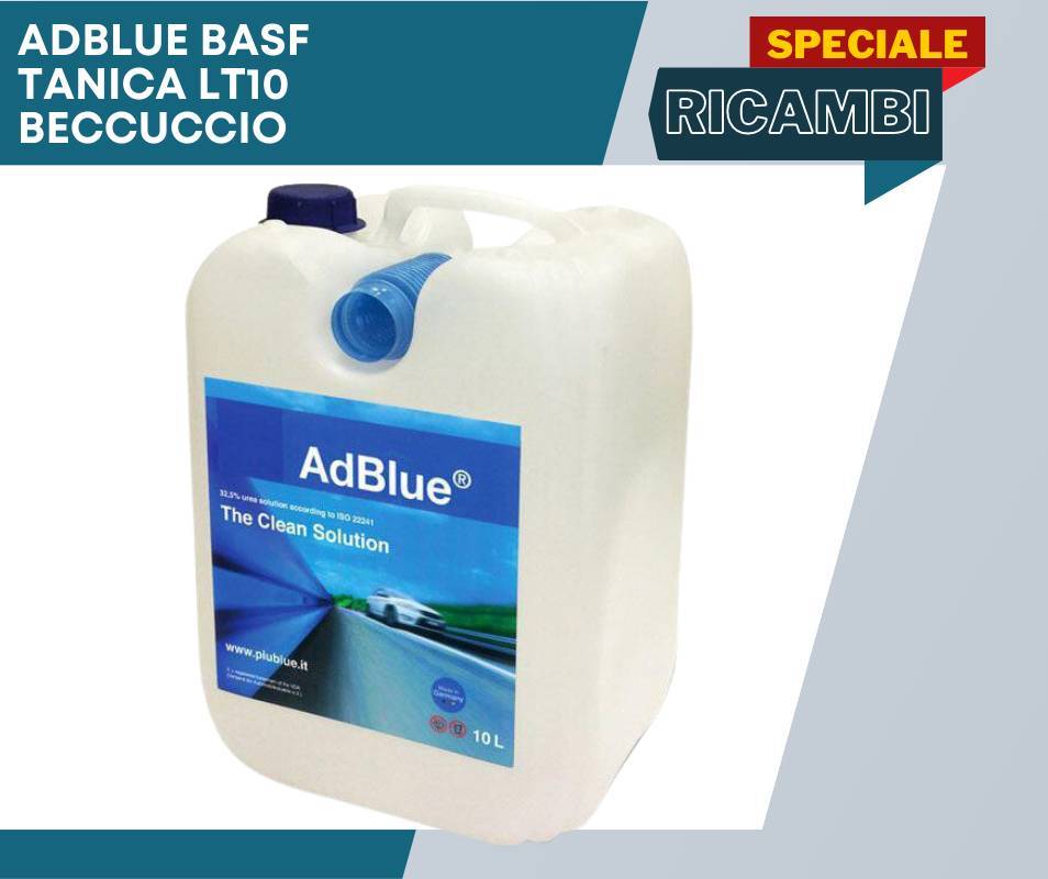 Liquido Motore AdBlue Basf10 litri