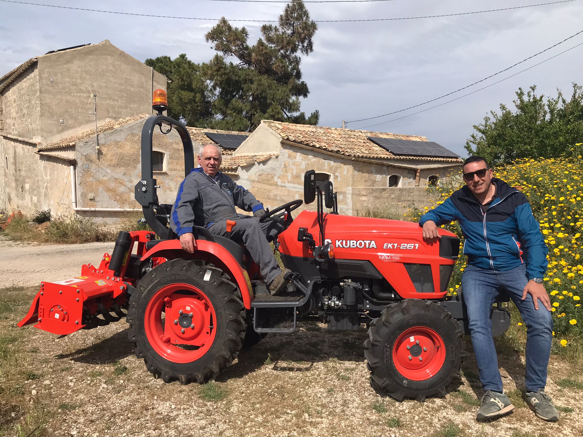 kubota ek1 oliveto vigneto